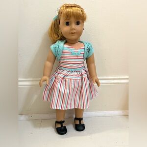 Maryellen American Girl doll with matching pj set